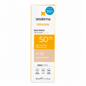 REPASKIN FOTOPROTECTOR SPF 50 TACTO SEDA COLOR 1 ENVASE 50 ml