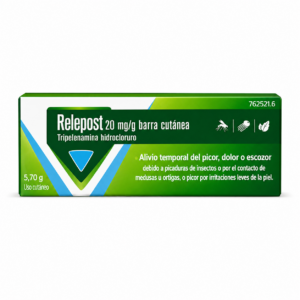RELEPOST 20 mg/g BARRA CUTANEA 1 APLICADOR 5,75 g